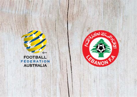 lebanon vs australia soccer